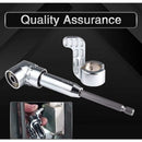 105 Degree Right Angle Drill Bit Extension Socket For Narrow Corner With Strong Magnet, Hex Head Screwdriver