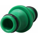 6 pcs Double Hose Connector, Double Male Hose Connector Plastic Pipe Fittings For Joining Garden Hose Tube (Green)
