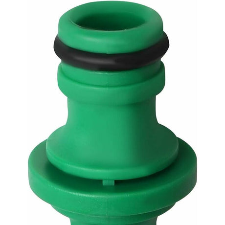 6 pcs Double Hose Connector, Double Male Hose Connector Plastic Pipe Fittings For Joining Garden Hose Tube (Green)