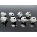 Momentary Metal Push Button Switch 12V 8 pcs 16Mm For Marine Waterproof Car Rv Truck Boat