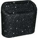 Car-Mounted Diamond-Encrusted Trash Can, Car Storage Bucket, Hanging Car Storage Bag, Creative Diamond-Encrusted Mini