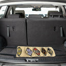 ROll-Up Tool Bag, Canvas Tool Bag, Multi-Purpose Tool Bag With 5 Zipper Pockets, For Electrician, Mechanic, Khaki