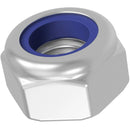 Zinc Steel Lock Nut M10 Pack 25 Hexagonal Locking Lock Nuts Ideal For Carpentry, Construction, Plumbing, Among Other