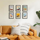 3 pcs Set Photo Frames 21X29.7Cm, A4 Black Frame, Can Be Placed Or Hung On The Wall High Quality Wooden Photo Frame