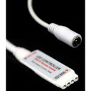 Ultrabright 17 Keys Rf Remote Control Wireless Remote Controller, 5V/12V/24V 12A Mini Controller For Rgb LED Strip