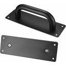 Poignées De Porte Coulissante, Poignées Traction De Porte Armoire Acier Inox Avec Plaques Pour Grange, Porte En Bois,