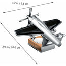 2 pcs Airplane Perfume Ornament Car Diffuser Essential Oil Diffuser Car Diffusers For Essential Oils Solar Air