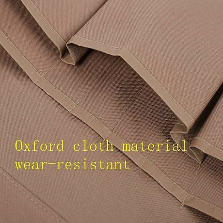 Women'S Gardening Apron With 14 Pockets 600D Oxford Work Apron Adjustable Protective Apron For Gardening Tools (Brown)