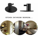 Stainless Steel Bathroom Wall Hooks, Self Adhesive Towel Holder For Kitchen, Living ROom And Office, Rustproof And
