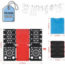 Shirt Folding Board - Clothes Folder Laundry Folder Child Adult Clothing Shirt T Shirt Tee Shirts 58 X 68 Cm (Black &