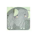 Baby Crawling Mat Play Mat Kids Crawling Mat ROund Animals Carpet Children Rug For Girls Boys 90X90Cm (Elephant)