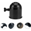 Trailer Hitch Ball Cover, 50Mm Universal Hitch Ball Cap Tow Ball Cover Trailer Hitch Ball Protective Cover, Black