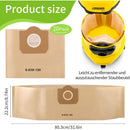 Vacuum Cleaner Bags, 20 Pack Upright Vacuum Cleaner Bags, Paper Filter Bags, For Karcher 6.959-130.0