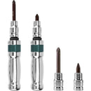 Impact Screwdriver Set, Impact Driver + Adapter + Bits, 12 Pieces, 1/2"
