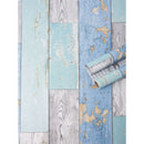Self Adhesive Vinyl Wallpaper For Furniture Countertop Wood Grain Pattern Decorative Sticker,0.456M