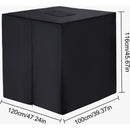 1000L Ibc Tank Cover, 420D Water Tank Cover, Anti-Uv Tank Protection Cover, Ibc Tank Protective Cover With Zipper, 120