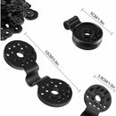 50 pcs Practical Heavy Duty Fixing Clip For Privacy Screen Fabric Sunshade In Greenhouse