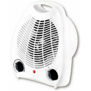 Electric Fan Heater, Electric Stove, 1000W / 2000W, Hot Air Thermo Convector 2 Powers Intuitive Button, Silent, Portable