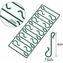 Green Christmas Tree Hooks Christmas Hook Mini Hangers For Christmas Tree, Christmas Wreath, Christmas Vine (200)