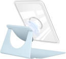 360° Rotating & Detachable Magnetic Case for 6.8" Kindle Paperwhite 11th Generation (2021)  – Auto Wake/Sleep, Hands-Free Stand, Clear Back Cover(Light blue)