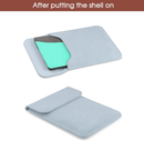 Universal Sleeve Case for 6"，6.8", Kindle Paperwhite/Colorsoft/Signature Edition 2024-2012 Sleeve Bag Pouch Cover for 6-6.8'' Kobo/Tolino/Pocketbook 6-inch ebook Reader,Blue