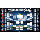 2026 World Cup Wall Chart Poster - 48 Team Tournament Schedule Tracker on Premium Waterproof Oxford Fabric (31.5" x 23.6") - Ultimate Soccer Gift for Fans (2026 World Cup Schedule Calendar-B)