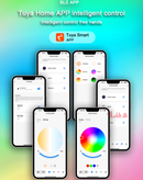 4 Pack Smart Light Bulbs,WiFi & Bluetooth LED Light Bulb That Works with Alexa & Google Home, Color Changing Light Bulb, 9W  E27 2.4Ghz WiFi Light Bulbs Tuya Smart APP