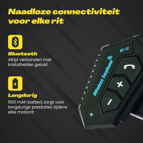 Bluetooth Headset Communication | Motorcycle Helmet | IP67 Waterproof | Motorcycle Accessory | Bluetooth 4.2