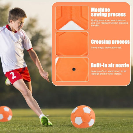 Curveball - Curve ball for outdoor games, 20 cm - fun - ideal gift for children - Soccer ball - Soccer training equipment - Kickerball - Soccer equipment - Balls - Curve ball