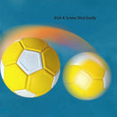 Curved ball for outdoor sports, 20 cm - fun - curved ball - perfect for children - yellow, new - new 2025