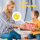 Curved ball for outdoor sports, 20 cm - fun - curved ball - perfect for children - yellow, new - new 2025