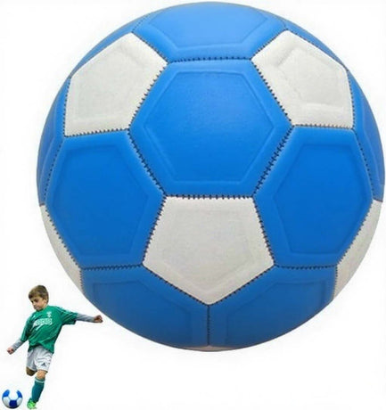 Curved ball for outdoor sports, 20 cm - fun - curved ball - perfect for children - blue - new 2025