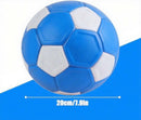 Curved ball for outdoor sports, 20 cm - fun - curved ball - perfect for children - blue - new 2025
