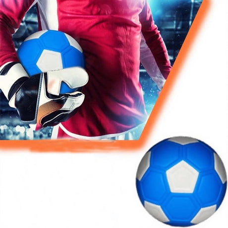 Curved ball for outdoor sports, 20 cm - fun - curved ball - perfect for children - blue - new 2025