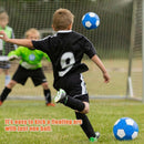 Curved ball for outdoor sports, 20 cm - fun - curved ball - perfect for children - blue - new 2025
