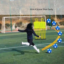 Curved ball for outdoor sports, 20 cm - fun - curved ball - perfect for children - blue - new 2025