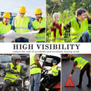 Doodadeals Safety Vests - Yellow - 2-Piece Set for Young Adults