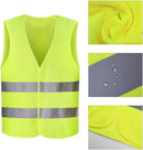 Doodadeals Safety Vests - Yellow - 2-Piece Set for Young Adults
