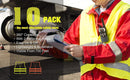 Doodadeals® 2x Adult Safety Vest - Safety Vest - Car - Orange