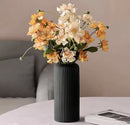 Luxurious Black Vase - Modern Vase - Modern Style - Home Furnishings - Chic - Classic Style - Matte Black Interior - Matte Black Interior - Modern Interior - Classic Model - Vase - Flower Vase - Chic Flower Vase