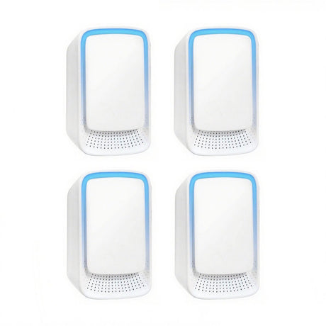 Air Purifier - Pack of 4 Plug-in Negative Ion Air Purifiers - Negative Ion Air Purifier - Home Air Purifier - Negative Ion Air Purifier - Deodorizer - Ionizer - Wit