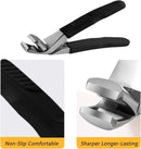 Nail clippers for seniors - Toenail clippers - Nail clippers - Large nail clippers - Premium steel nail clippers - Nail clippers for seniors - Wide toenail clippers - Suitable for men and women
