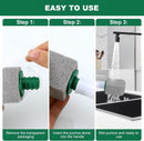 Toilet pumice stone - 10 pieces - Replaceable - Pumice stone stick - Descaler - With handle