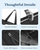 Waterproof shoulder bag for 16-inch laptops for women, ideal for work, school and travel.