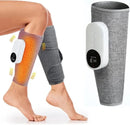 Leg massager - Calf massager - Leg massager for blood circulation -  Cordless massage - Air compression - Relieves leg pain - Adjustable intensity (grey)