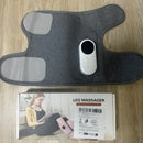 Leg massager - Calf massager - Leg massager for blood circulation -  Cordless massage - Air compression - Relieves leg pain - Adjustable intensity (grey)