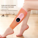 Leg massager - Calf massager - Leg massager for blood circulation -  Cordless massage - Air compression - Relieves leg pain - Adjustable intensity (pink)