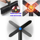 Extendable ice scraper with snow brush - Extra long handle - Telescopic handle - Ice scraper - Snow brush - Car ice scraper - Car window scraper - Snow scraper - Window scraper