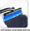 Extendable ice scraper with snow brush - Extra long handle - Telescopic handle - Ice scraper - Snow brush - Car ice scraper - Car window scraper - Snow scraper - Window scraper
