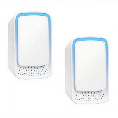 Air Purifier - Pack of 2 Plug-in Negative Ion Air Purifiers - Negative Ion Air Purifier - Home Air Purifier - Negative Ion Air Purifier - Deodorizer - Ionizer - Wit
